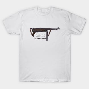 German MP-40 Submachine Gun T-Shirt